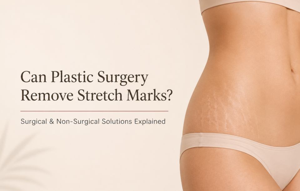 Stretch mark removal treatment and body contouring surgery for smoother skin
