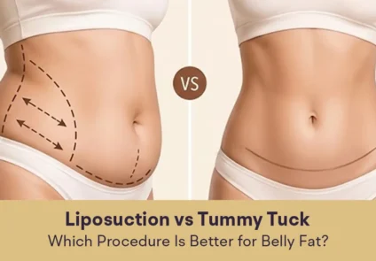 liposuction vs tummy tuck