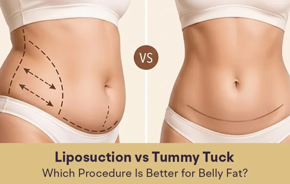 liposuction vs tummy tuck